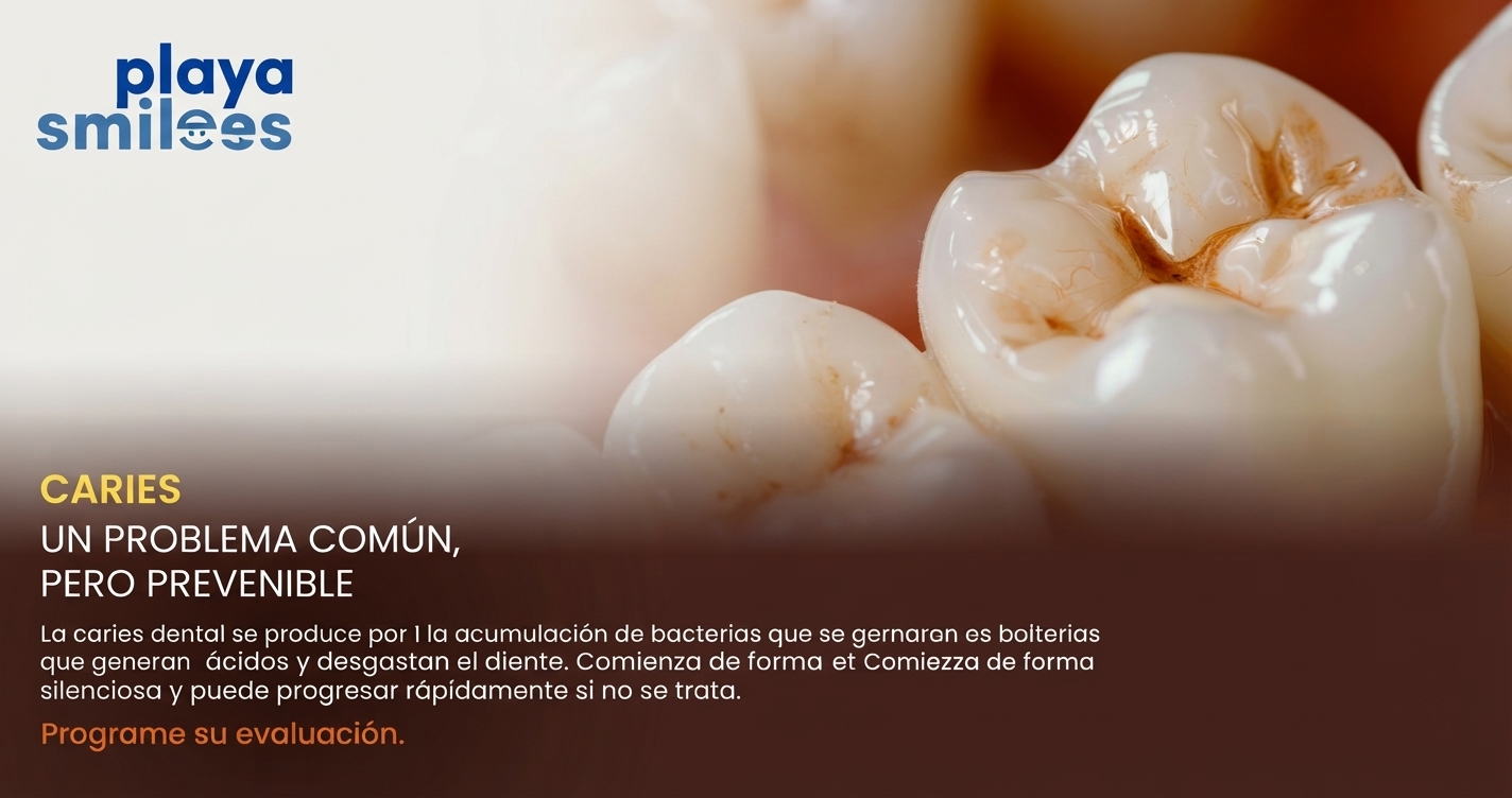 Caries: Un problema común, pero prevenible